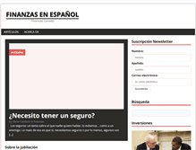 Tablet Screenshot of blog.finanzas.ca