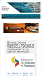Mobile Screenshot of capacitacion.finanzas.gob.ec